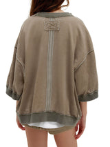 Free People Everything Pullover - Caiman