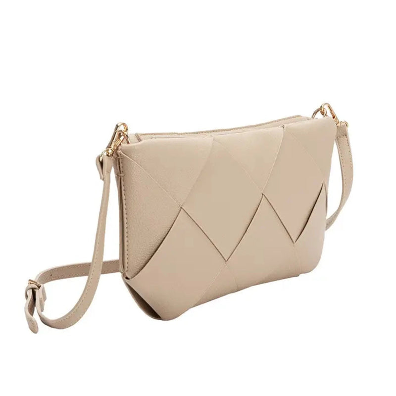 Connie Ivory Recycled Vegan Crossbody Bag