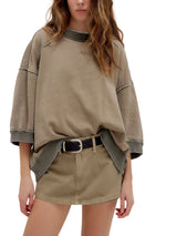 Free People Everything Pullover - Caiman