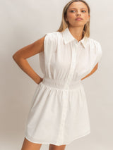 Sidewalk Cafe Dress - Off White