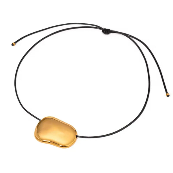Sahira Lume Cord Necklace - Gold