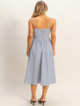 Lighthouse Love Dress - Navy & White