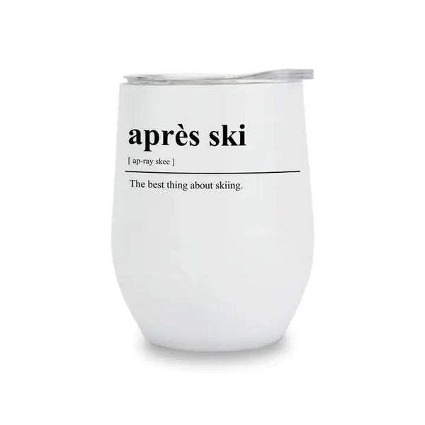 Après Ski Insulated Wine Tumbler