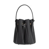 Melie Bianco Laguna Leather Top Handle Bag - Black