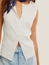 Free People Tilly Vest - Ivory