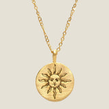 El Sol Necklace - Gold