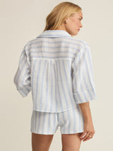 Z Supply Helena Striped Shirt - Sea Salt