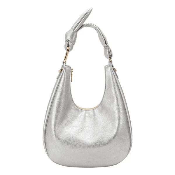 Melie Bianco Lillie Shoulder Bag - Silver