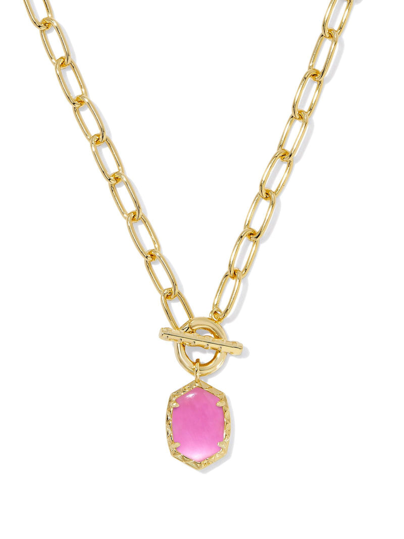 Kendra Scott Daphne Link Chain Necklace - Gold Azalea Illusion