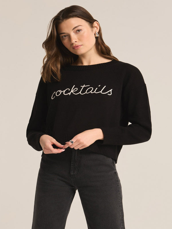 Z Supply Cocktail Sweater - Black