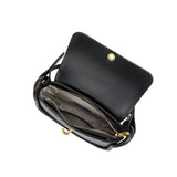 Melie Bianco Ally Recycled Vegan Crossbody Bag - Black