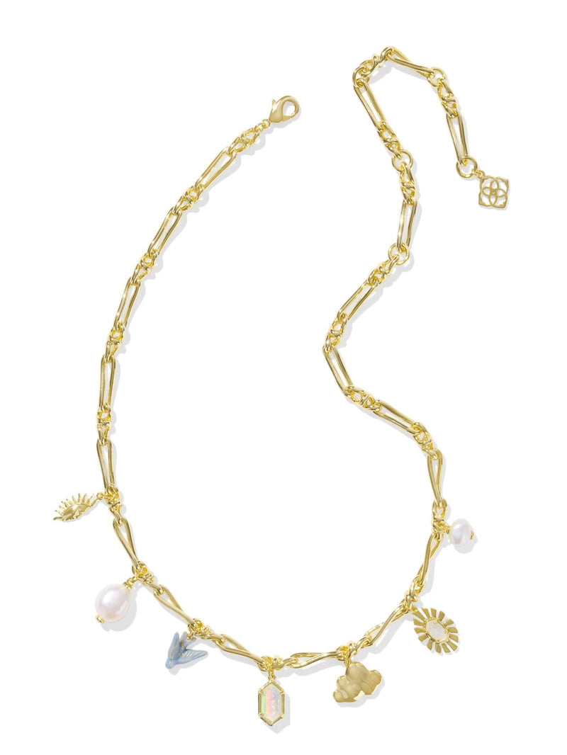 Kendra Scott Melody Charm Necklace - Neutral Mix