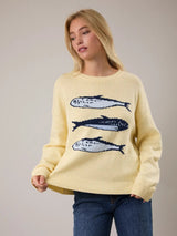 Morning Catch Sweater - Yellow