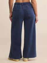 Z Supply Entourage Knit Denim Pant - Indigo