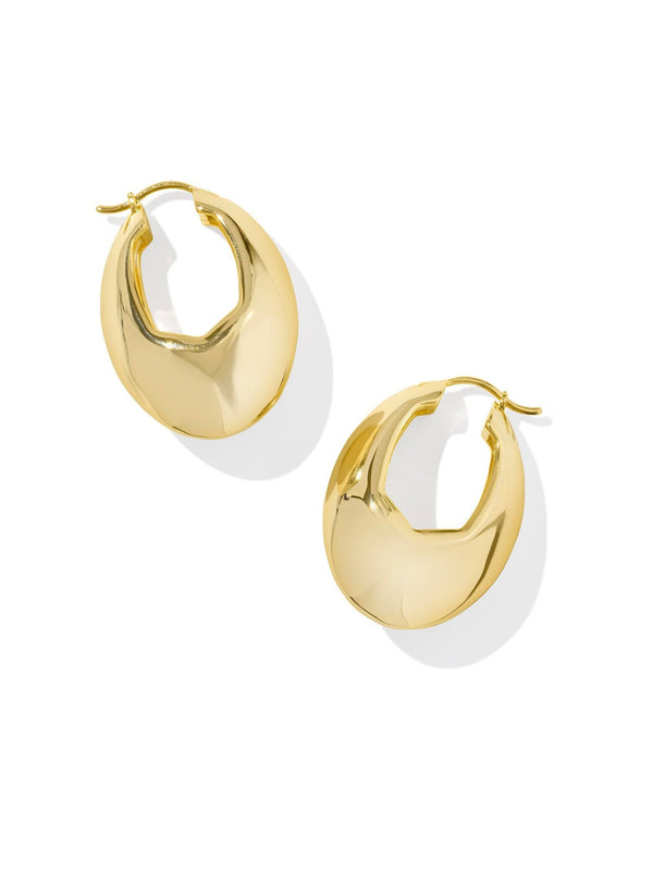 Kendra Scott Liana Hoop Earrings - Gold