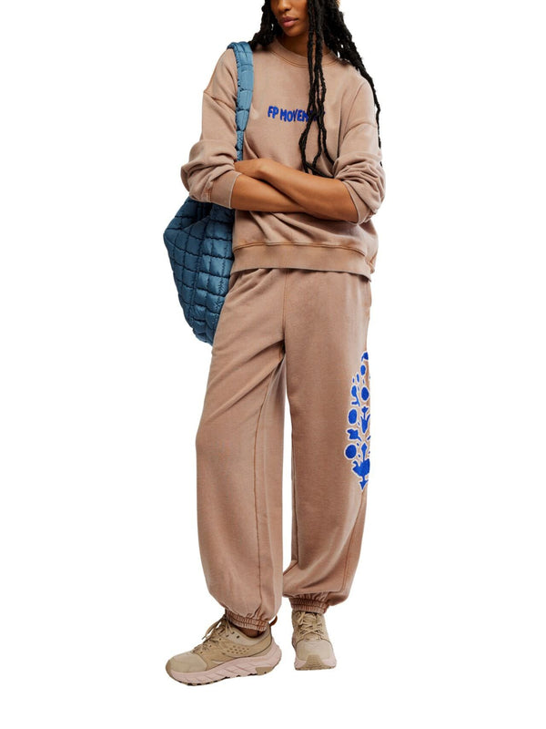 FP Movement All Star Pant Embroidered - Twig Combo