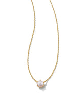 Kendra Scott Ashton Pearl Pendant Necklace - Gold White Pearl