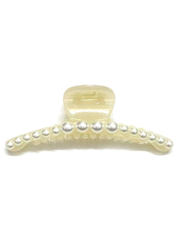 The Perfect Pearl Claw Clip - Ivory