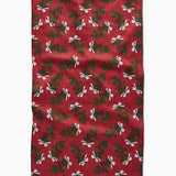 Holiday Geometry Luxe Hand Towels