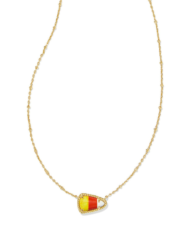 Kendra Scott Candy Corn Pendant - Gold