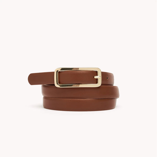 Ada Belt - Tan/Gold