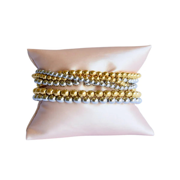 Farrah B Opposites Attract Bracelets - Mixed Metal