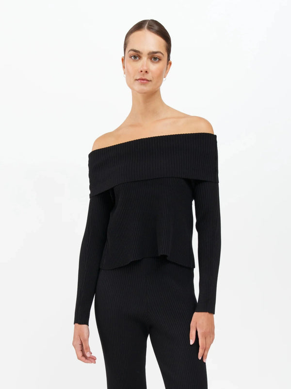 Brunette The Label Elle Knit Sweater - Black