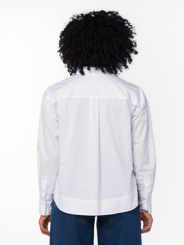 Velvet Heart Cooper Long Sleeve Shirt - Optic White