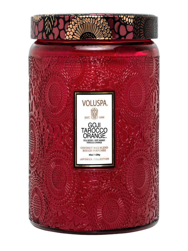 Voluspa Goji Tarocco Orange Luxe Candle