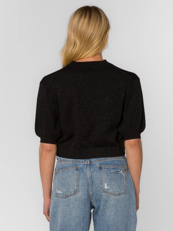 Velvet Heart Fendy Top - Black