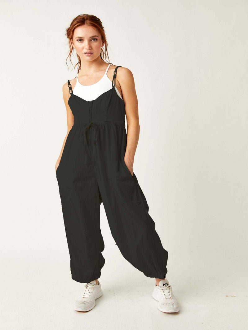 Free People Movement Down To Earth Onesie - Black