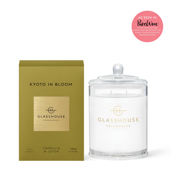 Glasshouse Fragrances 13.4 oz Candle - Kyoto In Bloom