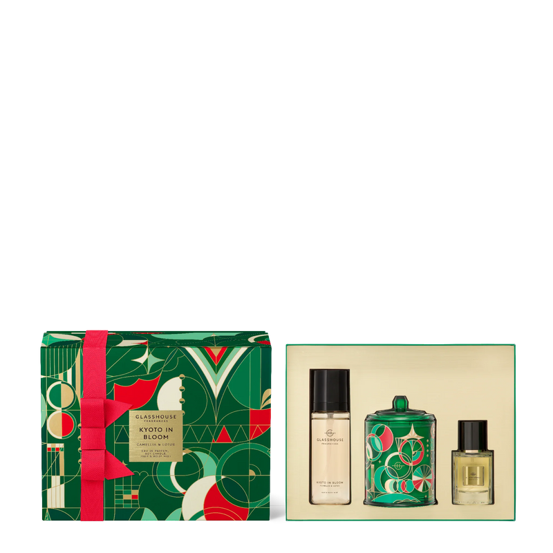 Glasshouse Fragrances Trio Gift Set - Kyoto In Bloom