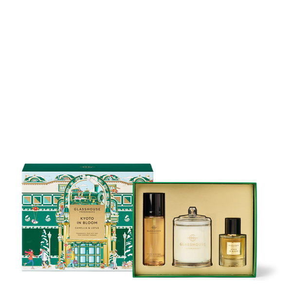 Glasshouse Fragrances Trio Gift Set - Kyoto In Bloom