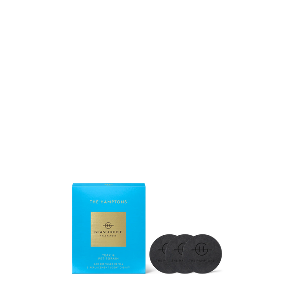 Glasshouse Fragrance Car Diffuser Refill - The Hamptons