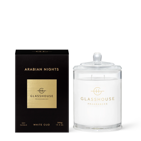 Glasshouse Fragrances 13.4 oz Candle - Arabian Nights
