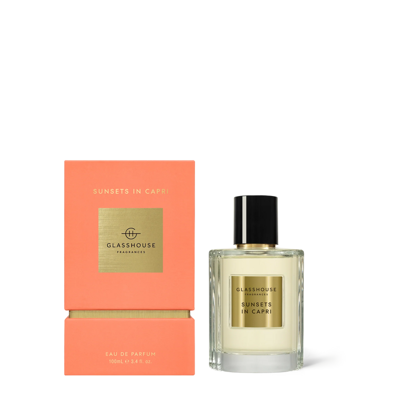 Glasshouse Fragrances 50ml Eau De Parfum - Sunsets In Capri