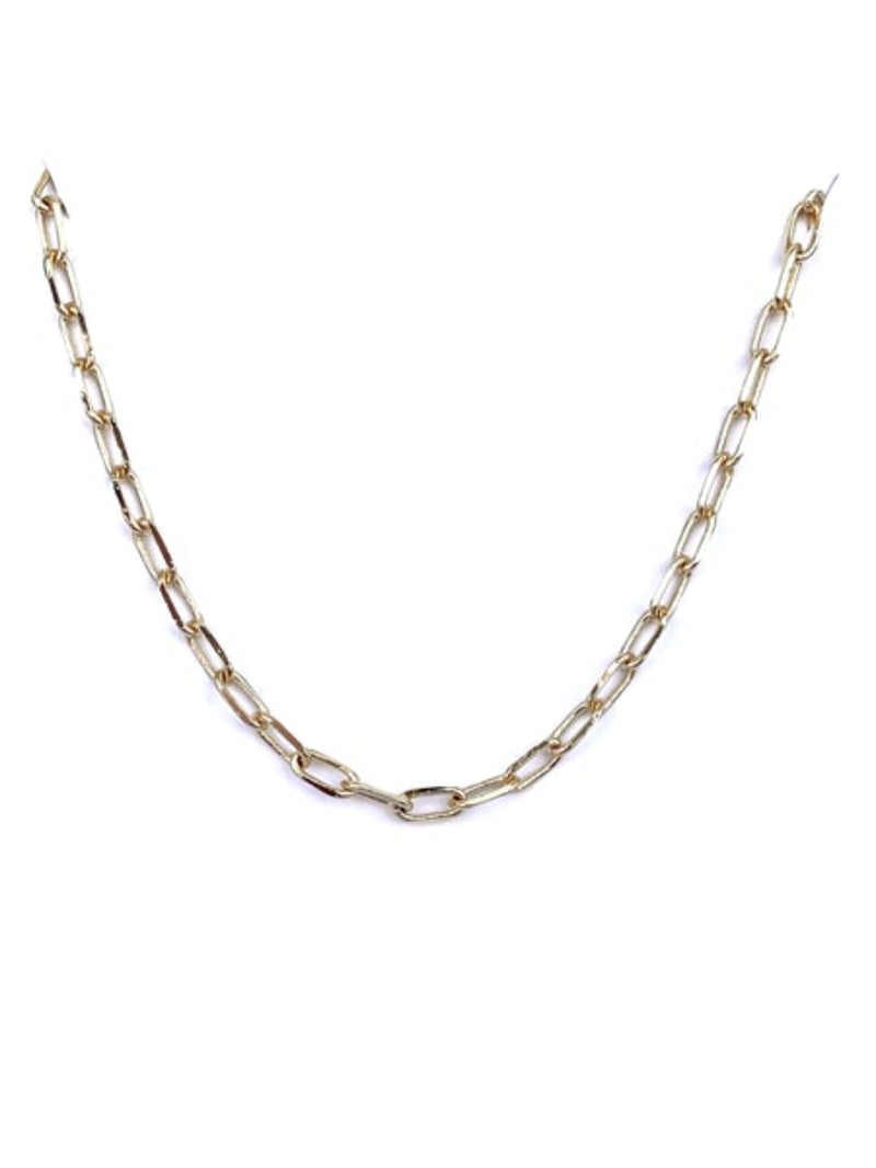Farrah B Gold Filled Chain Link Necklace