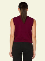 Velvet Heart Gretchen Sweater - Dark Cherry