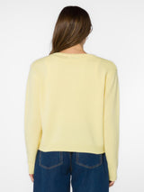 Velvet Heart Banksy Cardigan - Sunrise