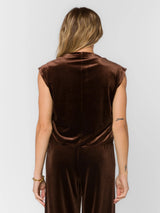 Velvet Heart Lavali Sleeveless Top - Velvet Brown