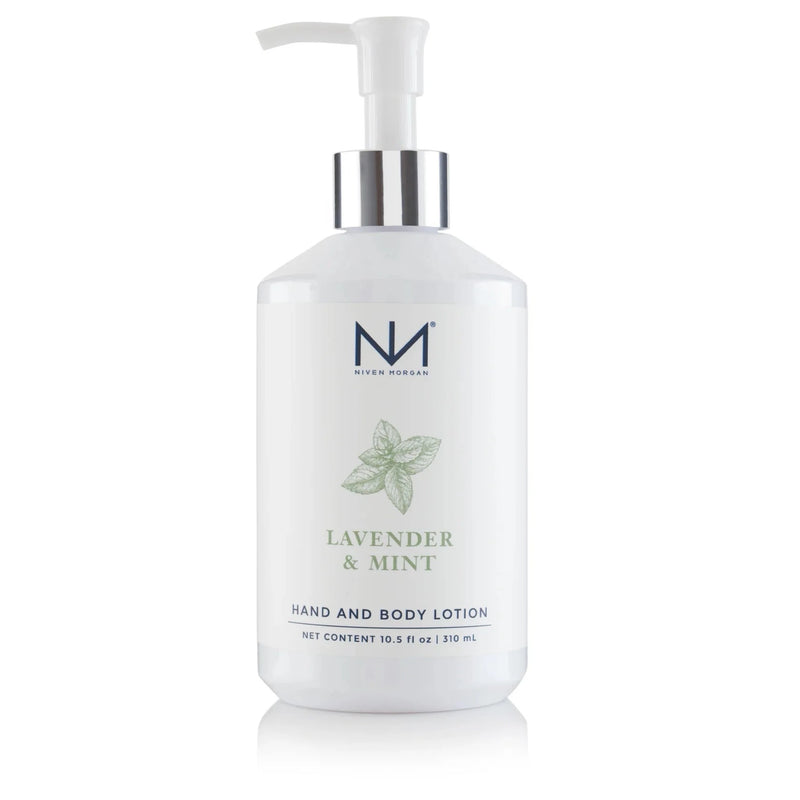 Niven Morgan Lavender & Mint Hand And Body Lotion - 10.5oz
