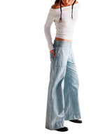 Free People Breezy Denim Pull On - Dusk