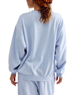 Free People Slow It Down Pullover - Peri Ice