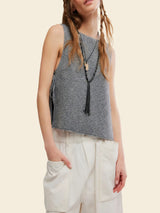 Free People Lizzie Sweater Top - Smoked Pearls Combo