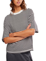 FP Movement Printed Tackle Tee - Black/White