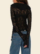Free People Laney Cardi - Black