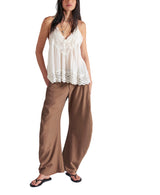 Free People Spotlight Trouser - Cinnamon Combo