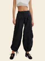 Free People Charmer Utility Pant - Black