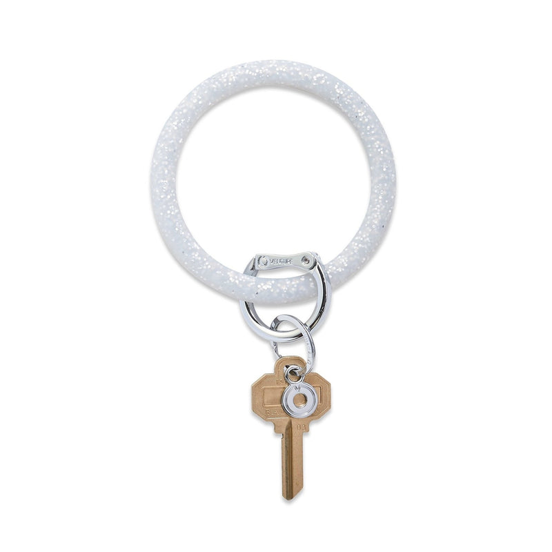 Oventure Big O Key Ring - Quicksilver Confetti